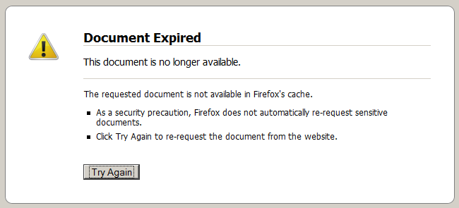 document expired